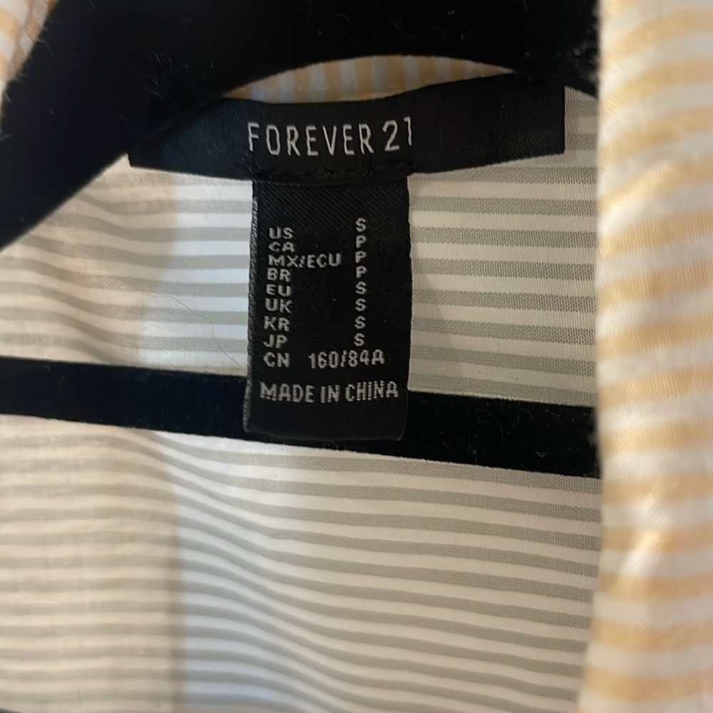 Stripped Button Up - Picture 2 of 3